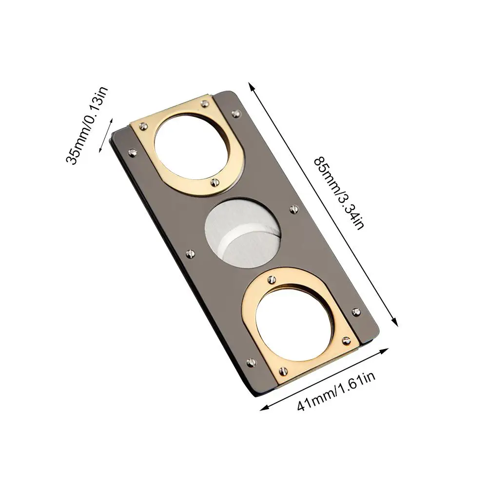 Превосходный из нержавеющей стали сигары резак безопасный режущий инструмент
