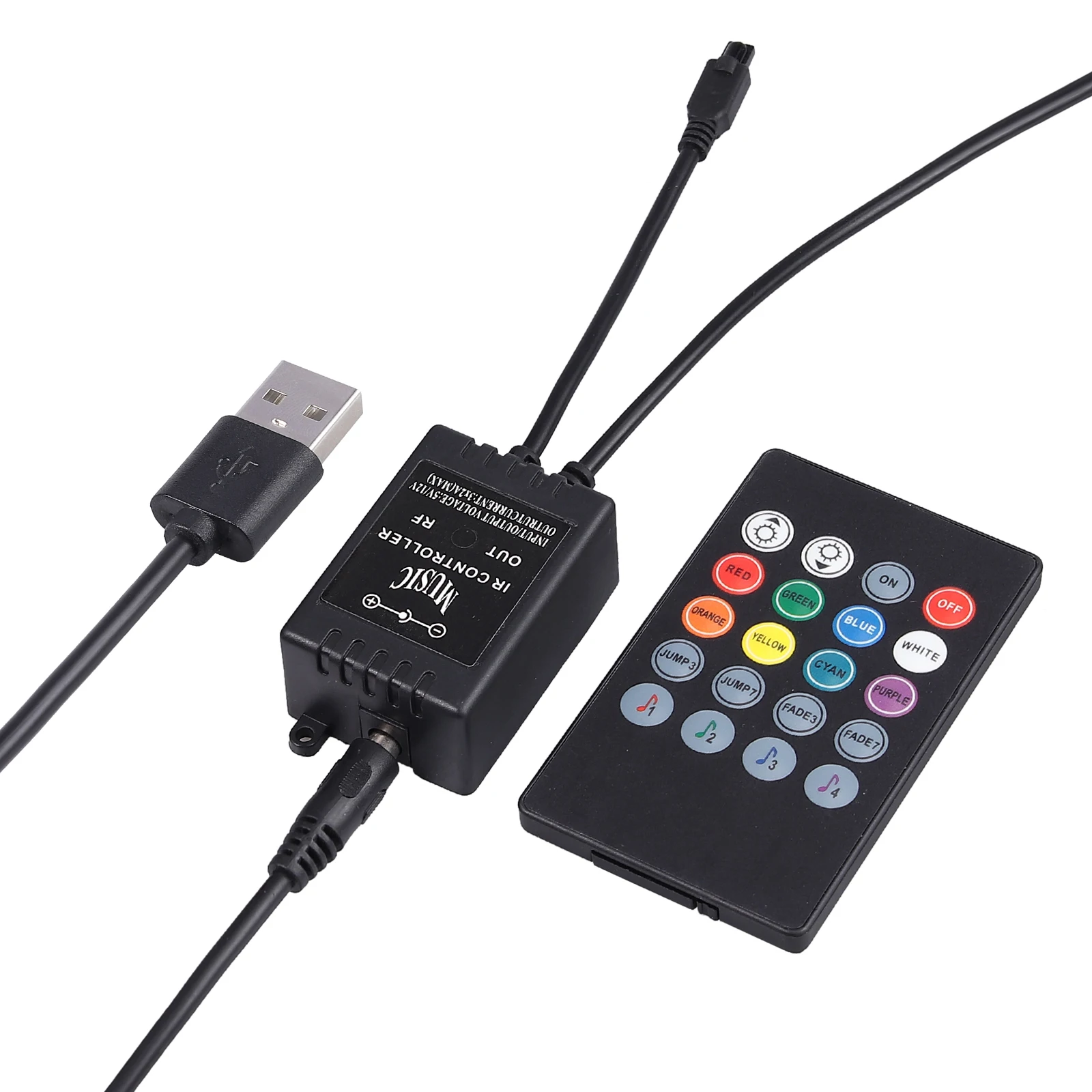 AUTOUTLET 12 светодиодный RGB автомобильный светильник в 60 SMD 2835 водонепроницаемая