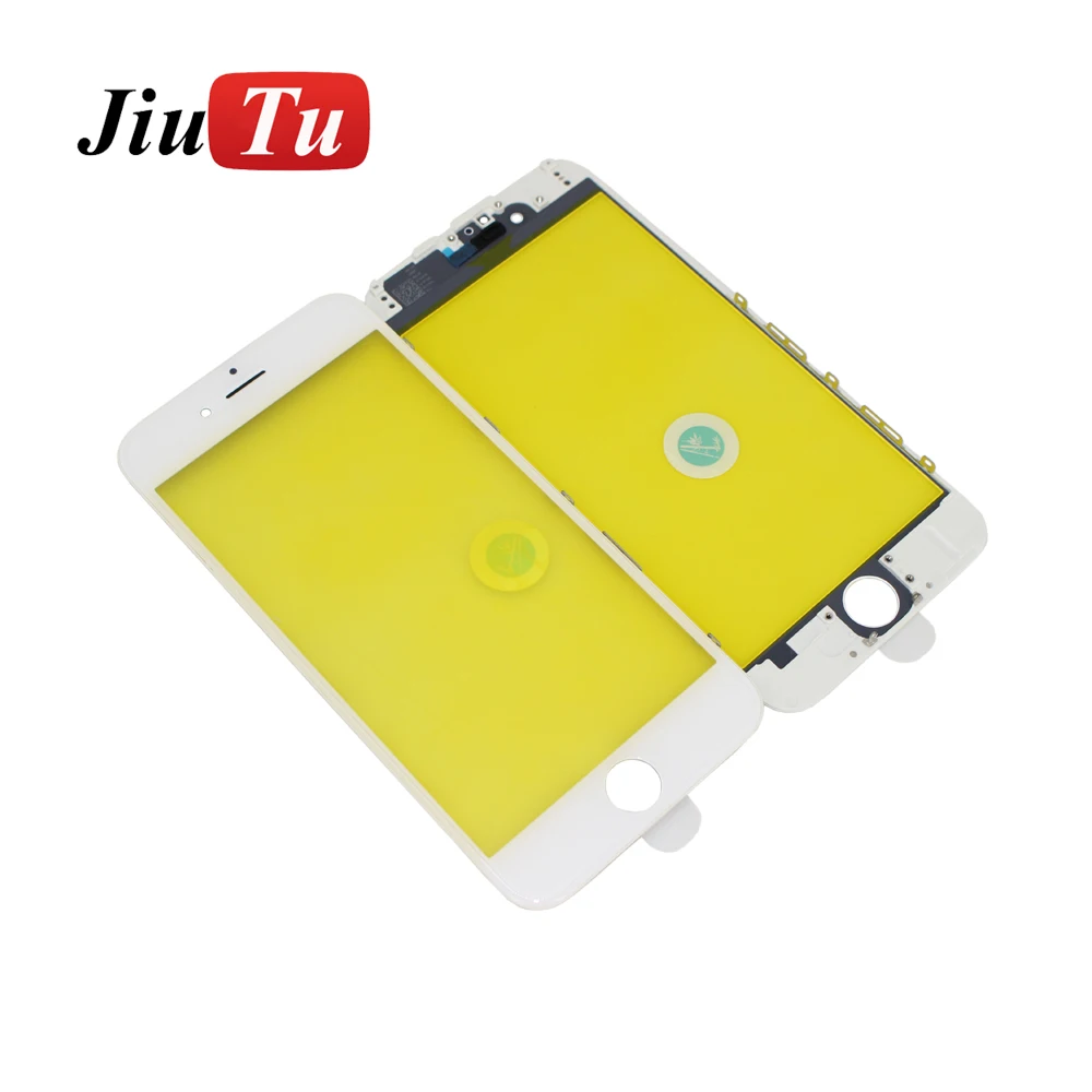 10 шт Холодный пресс передняя стеклянная линза Рамка для iPhone 6/6 Plus/6s 6s Plus/7/7 Plus/8/8 Plus