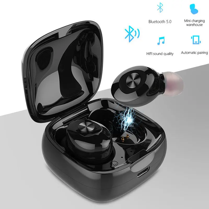 TWS XG12 бинауральные Bluetooth 5 0 наушники беспроводные водостойкие мини-вкладыши HIFI