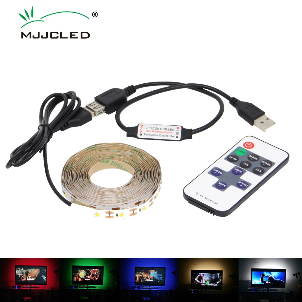 Светодиодная ленсветильник 5 В лента e RGB водонепроницаемая Bluetooth SMD 2835 5050