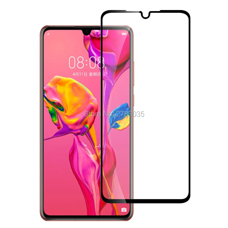 Для Huawei P30/P30 Lite/Nova 4e 5D 6D 9D полное покрытие из клея закаленная Защитная стеклянная