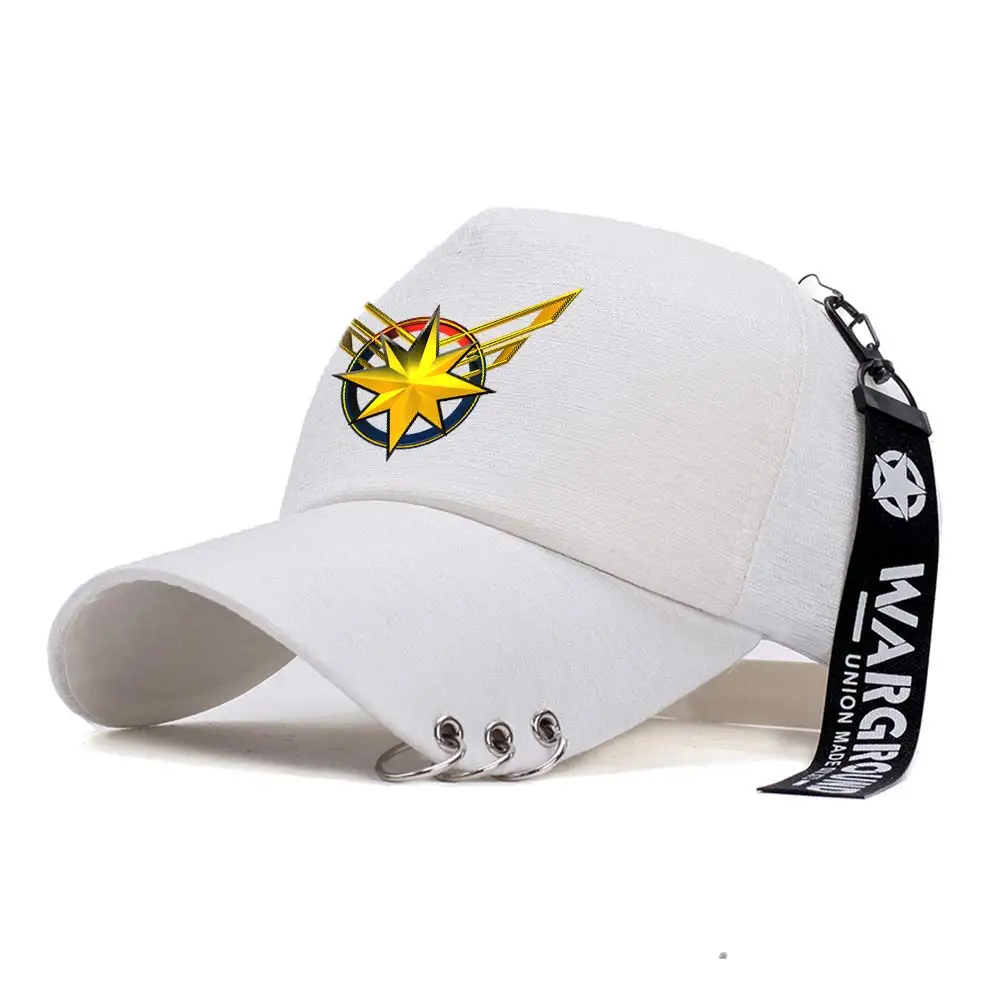 Suncomics Марвел Капитан бейсболка с железными кольцами Регулируемая Snapback