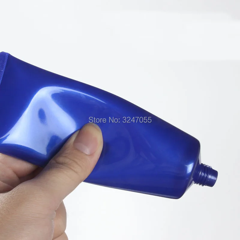 100ml/g Empty Blue Plastic Body/Hand Cream Squeeze Soft Tube Travel Portable Shampoo/Facial Cleanser Cosmetic Hose | Красота и