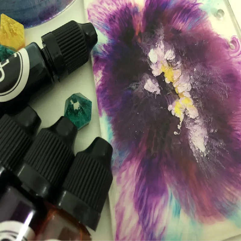 12 цветов жидкий пропилен сделай сам декоративная живопись смола художественные