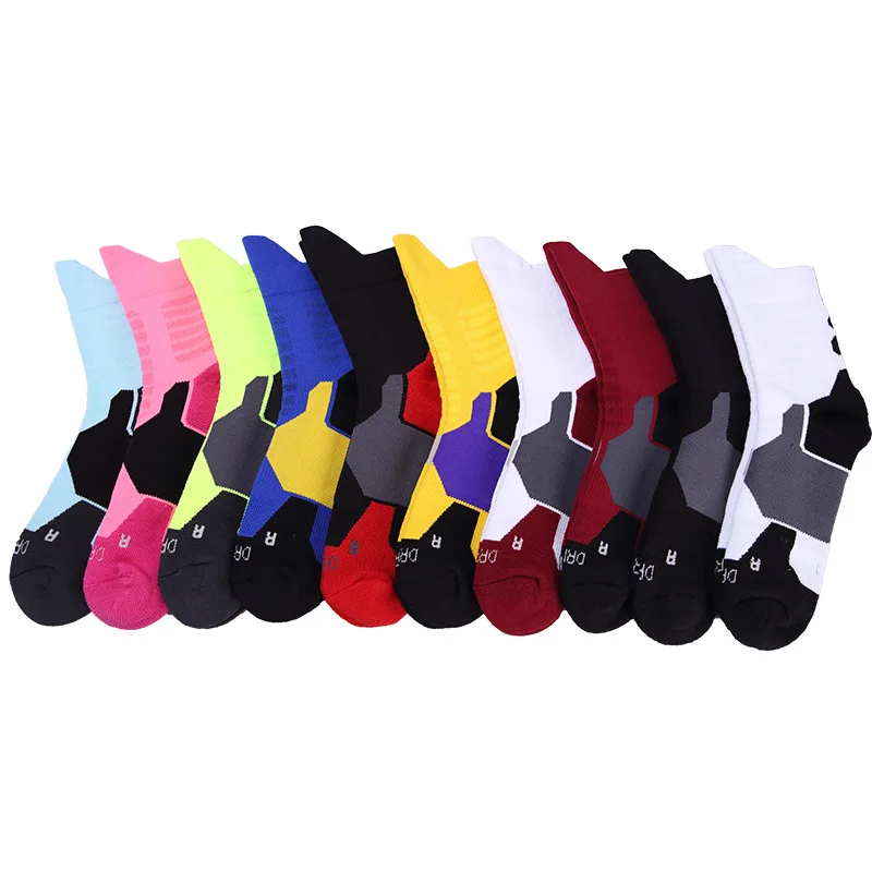 

Professional Basketball Socks Thickened Towel football Compression Socks Unisex Tube Outdoor Sports High Safety Sock cycling