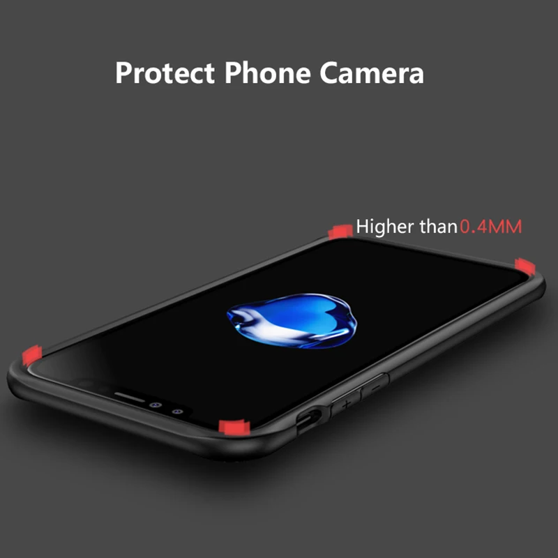 Luxury Transparent PC TPU Shockproof Armor Case For Samsung Galaxy S8 S9 Plus Note 9 8 iPhone XS Max XR X 7 6 6S 5 S | Мобильные