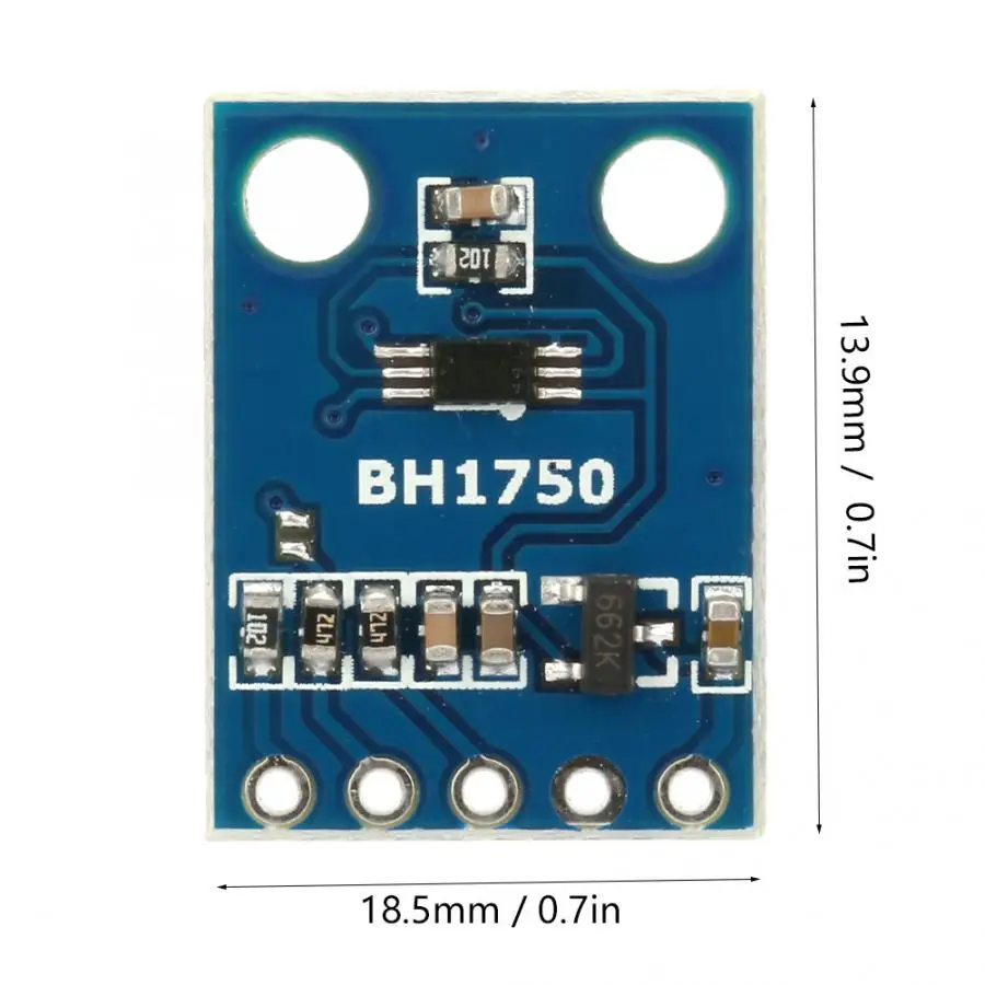 Светодиодный модуль цифровой интенсивности светильник встроенный чипа BH1750