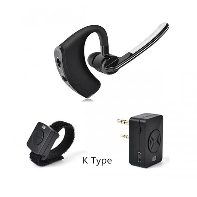 Беспроводная портативная рация Bluetooth гарнитура наушник для Motorola KENWOOD Baofeng UV-5R UV-82