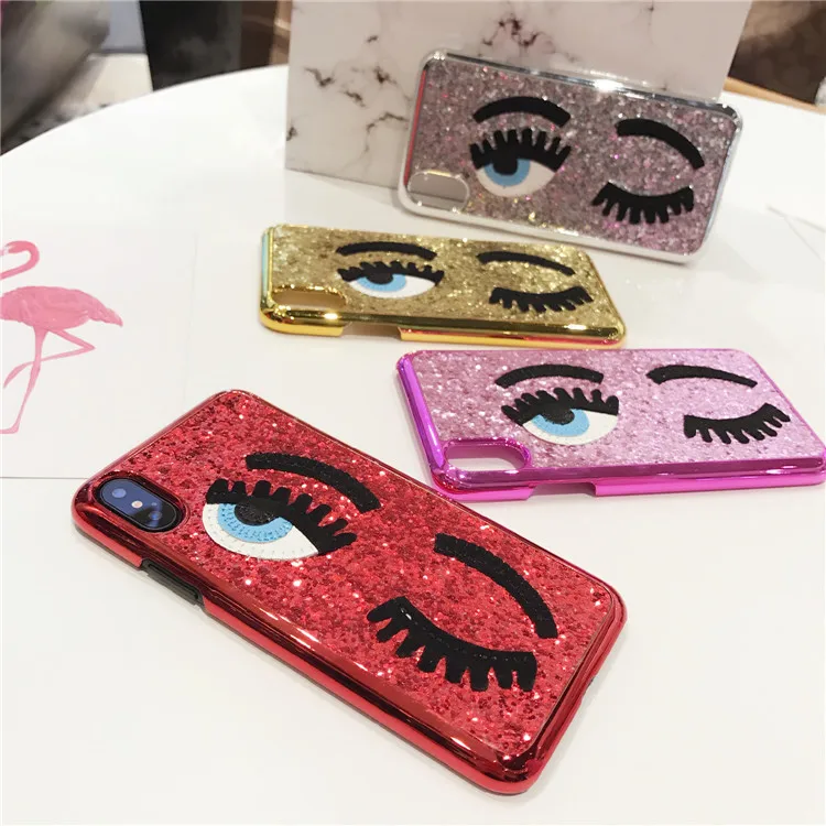 10 шт/лот модный бренд wink gliters полупокрытие твердый корпус для телефона покрытие