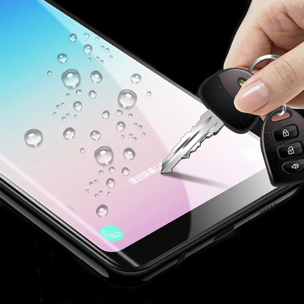 2 шт. настоящая Гидрогелевая Защитная пленка для Xiao Mi 8 9 SE Lite передняя и задняя