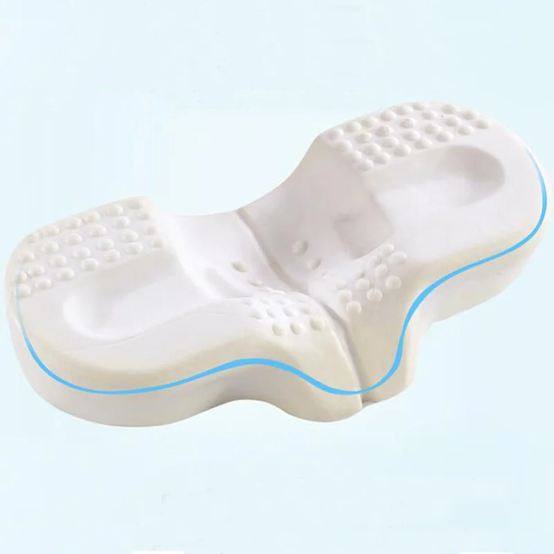 Ортопедические ортопедические подушки из латекса эргономичные изгибы для