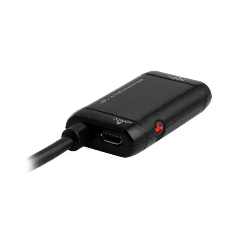 USB C type к HDMI адаптер 3 1 кабель для MHL Android телефон планшет черный|Кабели передачи