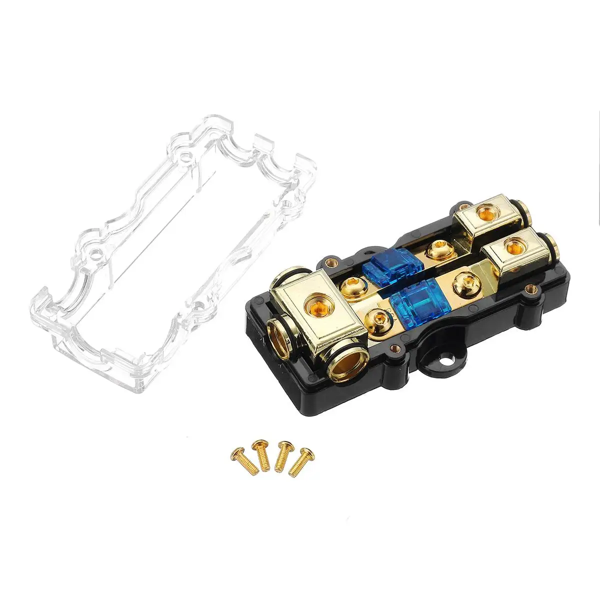 Пластиковый автомобильный блок предохранителей для аудио 12 В 100 А 1 в 2 выхода