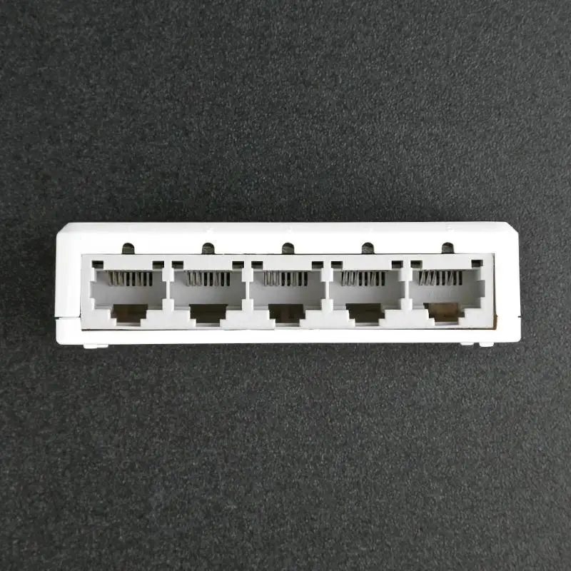 5 Порты и разъёмы гигабитный коммутатор 10 100 Мбит/с RJ45 LAN Ethernet Настольный сетевой
