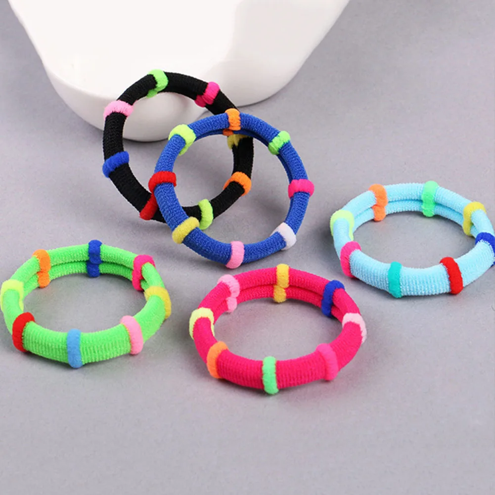 20 шт. резинки для волос карамельных цветов| |