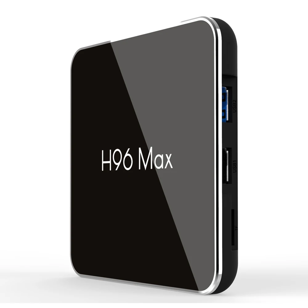 H96 MAX X2 Android 8 1 ТВ BOX Amlogic S905X2 DDR4 4 Гб оперативной памяти 32 встроенной 2 4G Wi Fi 5 ГГц Bluetooth