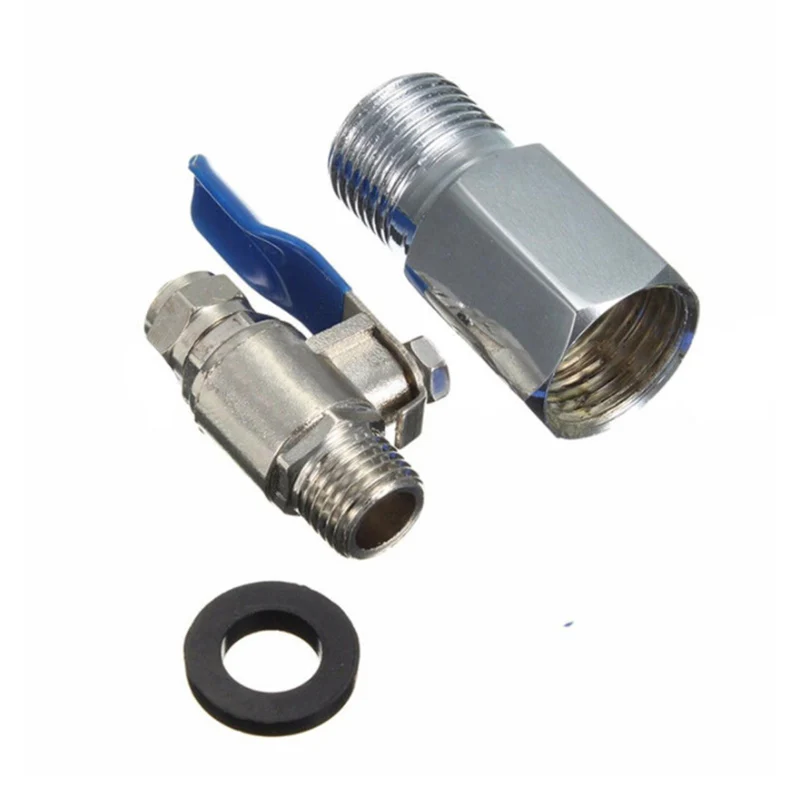 Очиститель воды шаровой клапан трубы 1/2 &quotBSP до 1/4&quot трубный шланг Мужской