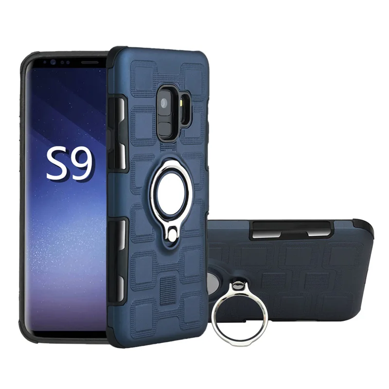 Роскошный чехол с магнитным кольцом и подставкой для мобильного телефона Samsung