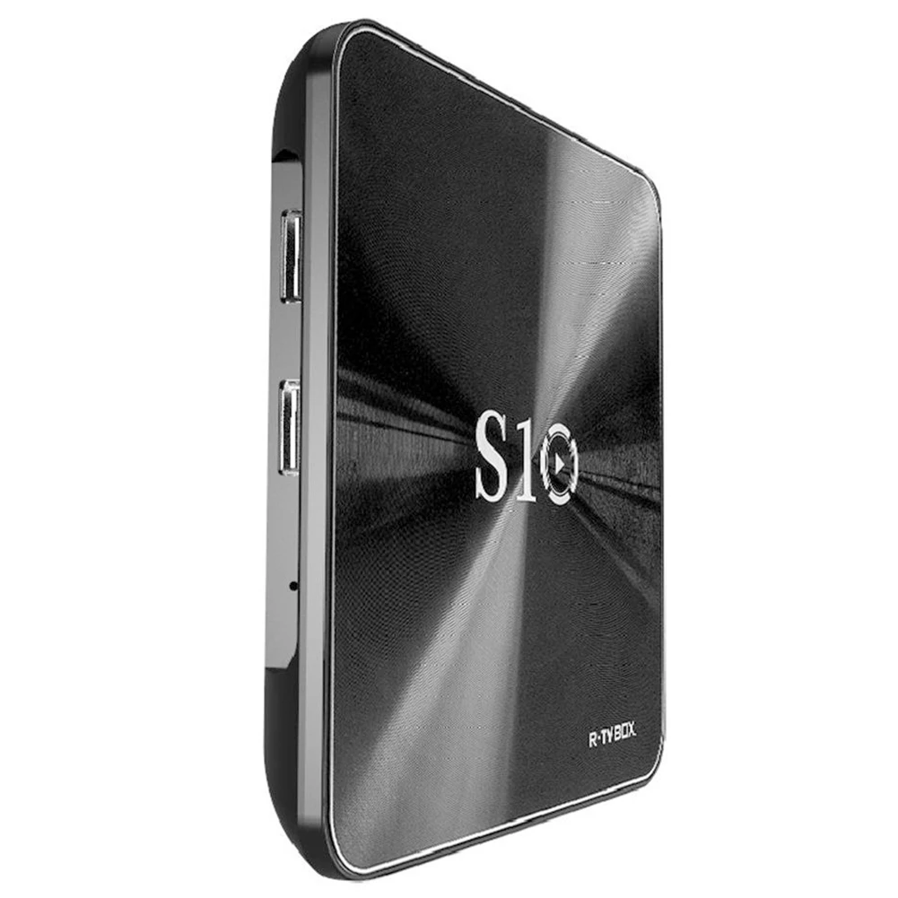 R tv BOX S10 4K UHD DUAL wifi BT4.1 Android 7 1 Smart Box (штепсельная вилка США)|ТВ-приставки и