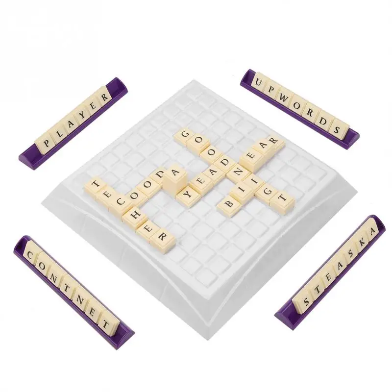 Новые 3D Пазлы игрушки настольная игра английские буквы кроссворды слова
