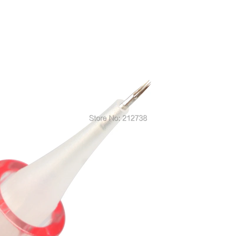 500 шт. 5RL стерилизопосылка иглы для бровей|traditional needle|eyebrow needleneedle permanent |