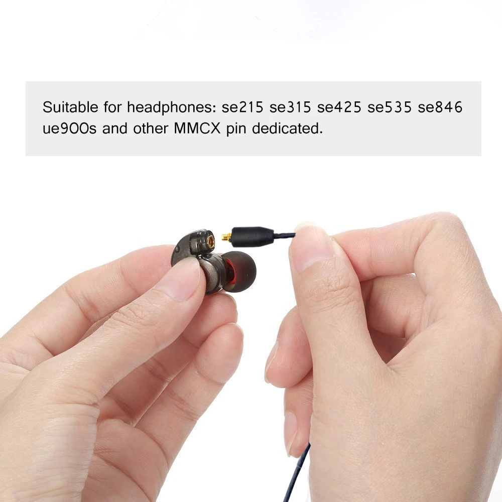 OCCC подвесной Bluetooth кабель для наушников водонепроницаемый MMCX jack сменный провод