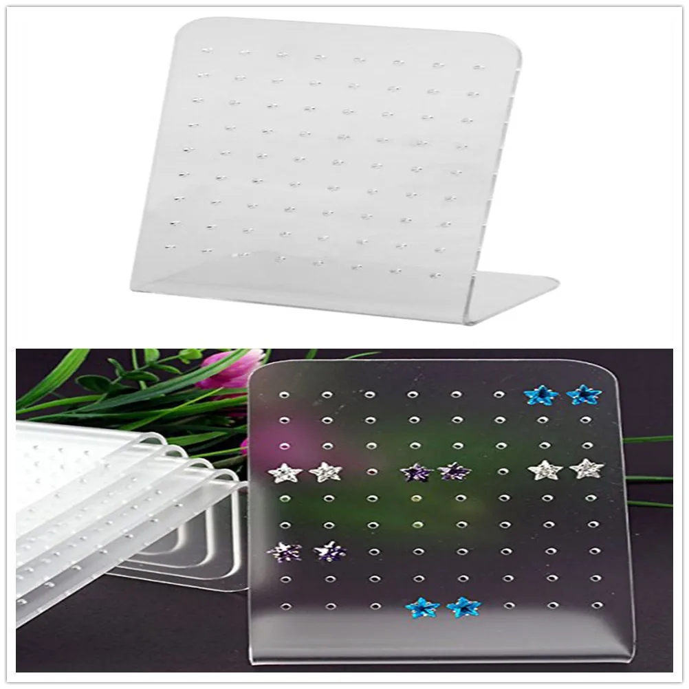 72 Отверстия для сережек держатель ушной шпильки Подставка ювелирных изделий