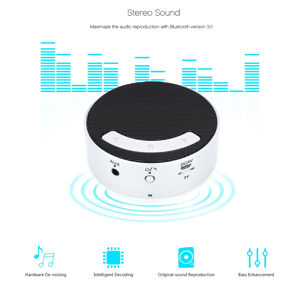 Беспроводной Bluetooth динамик Портативный беспроводной плеер с сенсорной панелью