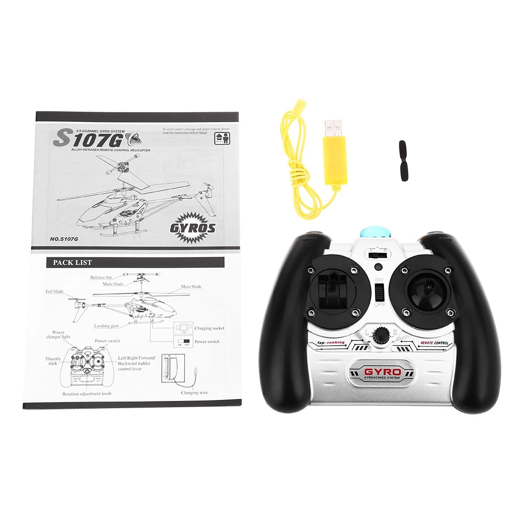 Syma S107G 3CH удаленного Управление вертолет сплава с гироскоп|Радиоуправляемые