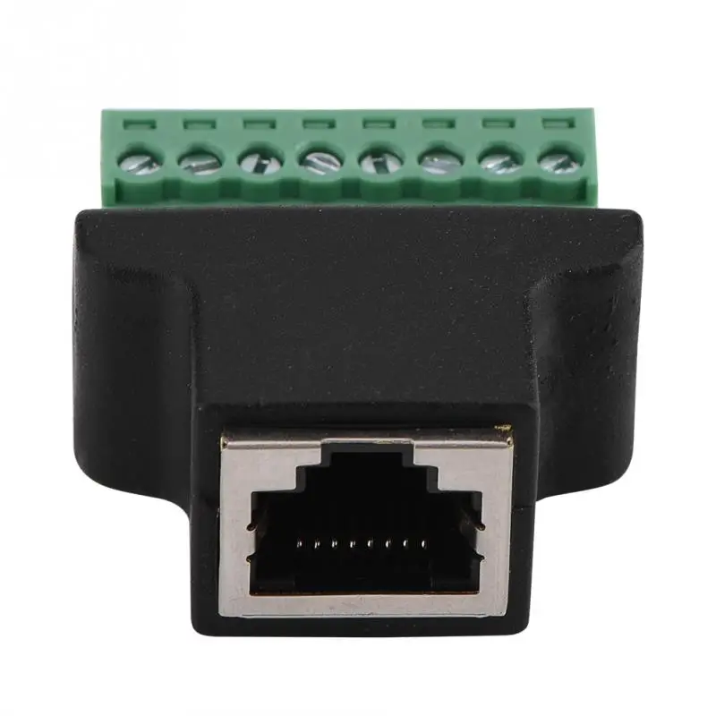 Коннектор Ethernet для видеорегистратора гнездовой разъем RJ45 на 8 контактный