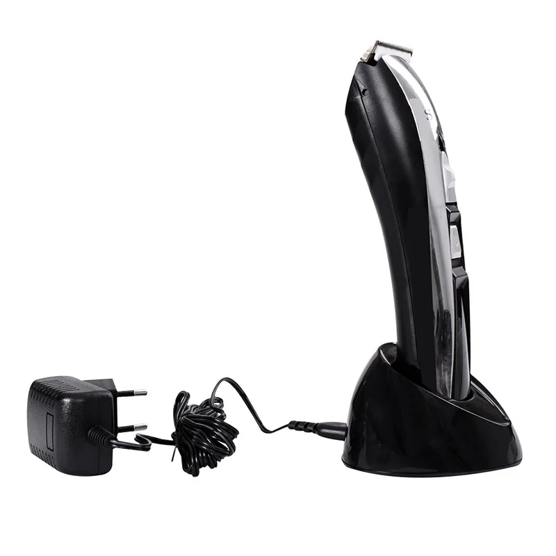SURKER HC 575 перезаряжаемый бесшумный электрический триммер для волос светодиодный