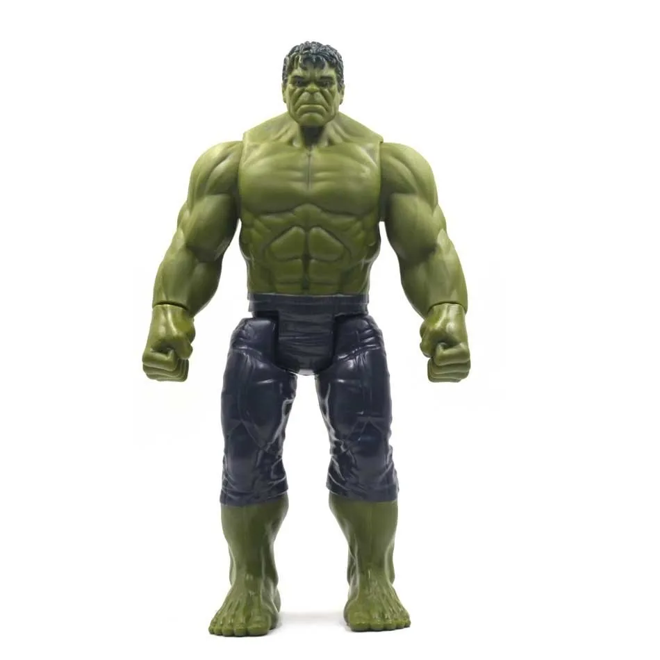 Игрушки Marvel мстители 30 см экшн фигурки танос халкбастер Человек паук Железный