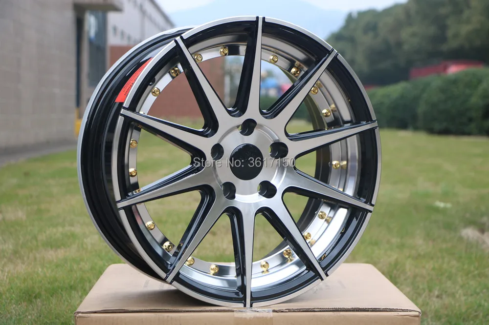 Колесные диски 18x8J PCD 5x114 3 с центральным отверстием 73 1 ET35 колпачками ступиц 18
