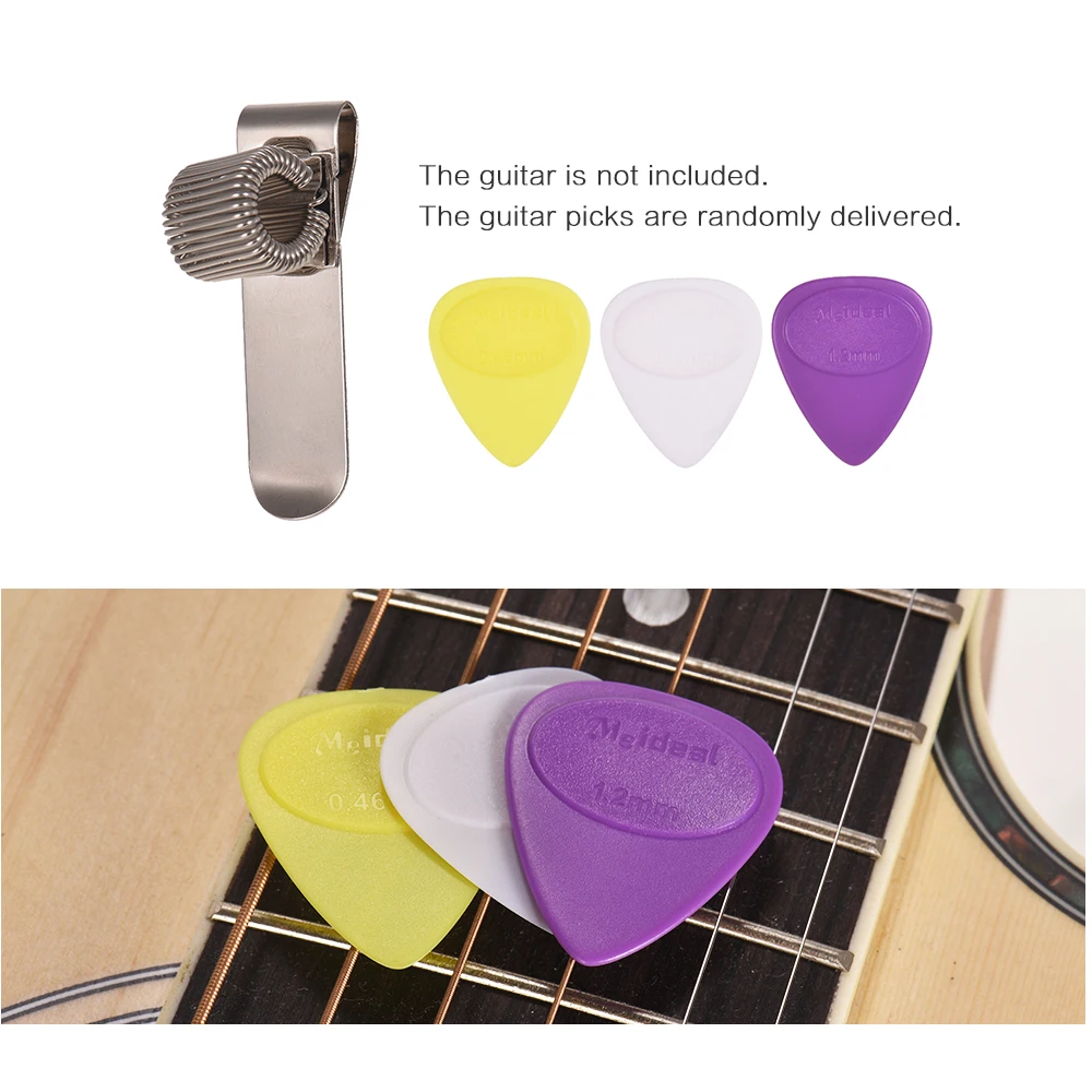 Acoustic Guitar Tool Kit Strings Picks Holder String Cutter Winder Accessories Set for Beginners | Спорт и развлечения