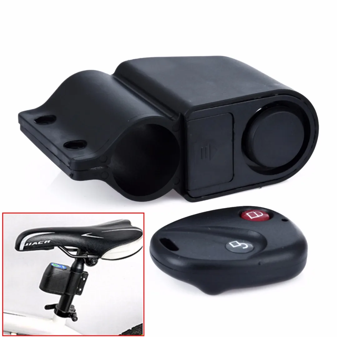 Anti-theft Bike Lock MTB Cycling Security Super Loud Vibration Alarm Wireless Remote Control Bicycle | Спорт и развлечения