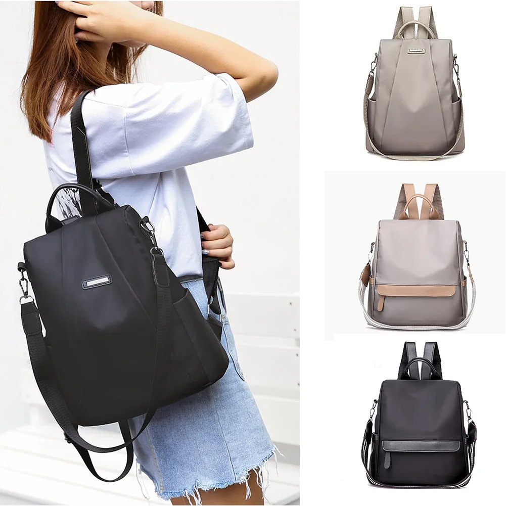 Новый брендовый рюкзак с защитой от кражи сумка из ткани Оксфорд маленький для