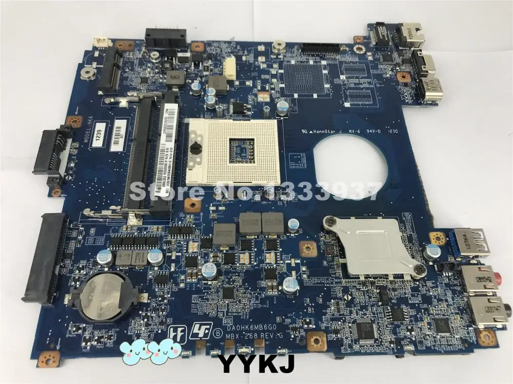 A1893200A для SONY Vaio SVE14 серия MBX 268 материнская плата ноутбука DA0HK6MB6G0 протестирована OK