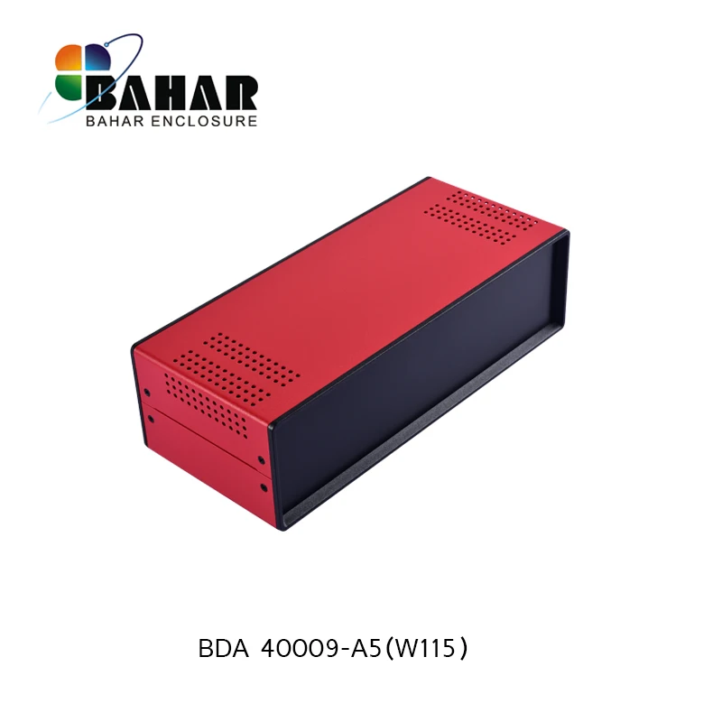 Железный корпус 280*80*115 мм металлический крышка от BAHAR BDA 40009-W115 для 1 шт |