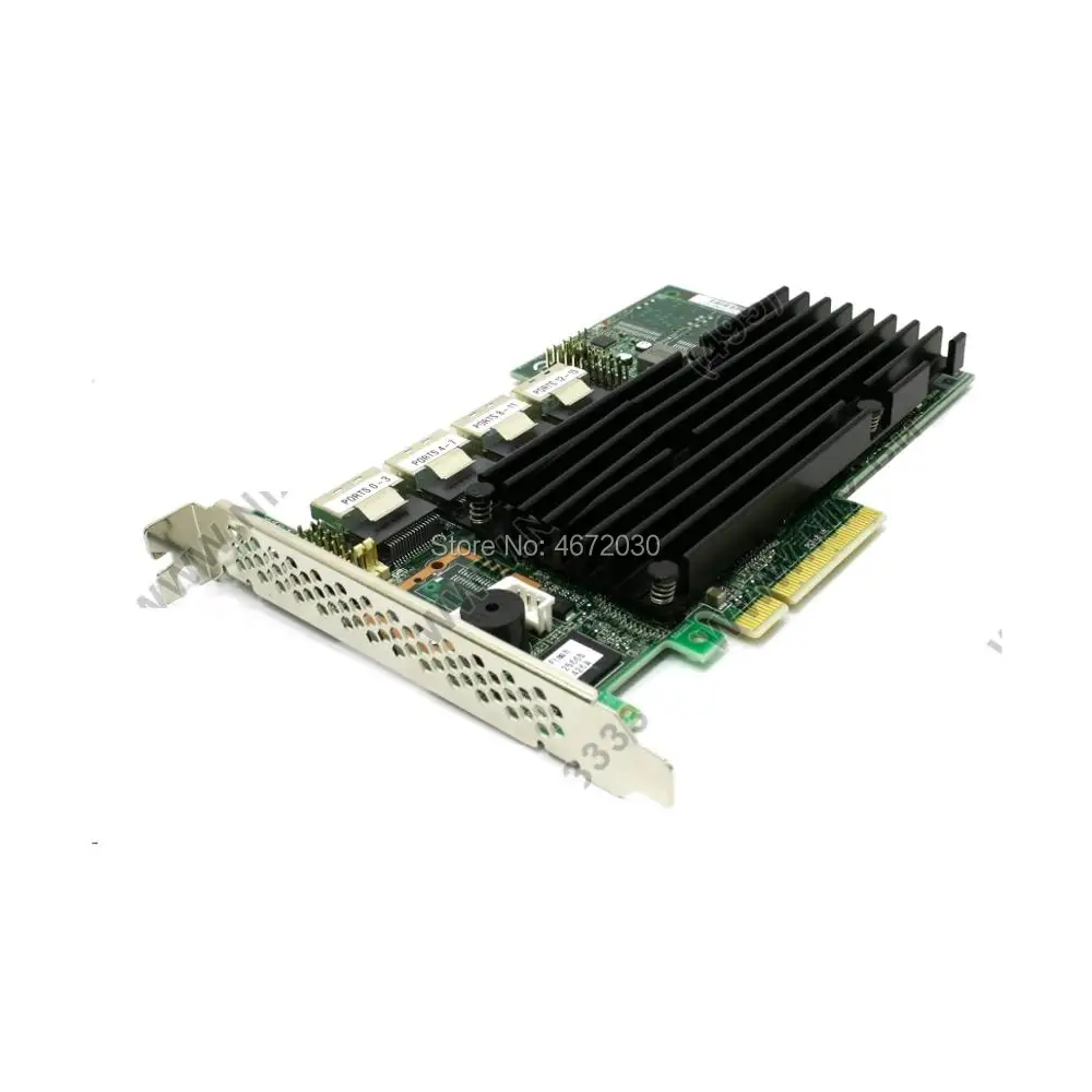 Новая карта контроллера Broadcom Avago LSIMegaRAID SAS 9260-16i LSI00208 16 портов 512 МБ кэш SFF8087 6 ГБ