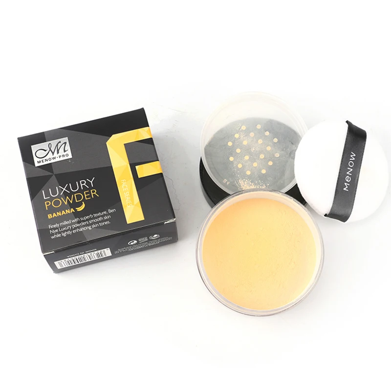 MENOW Banana Powder Face Control Oil Loose Waterproof Makeup Cosmetics F16007 |