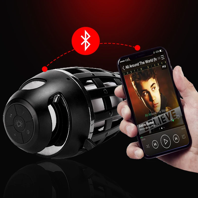 MEMTEQ пламя лампа Bluetooth динамик I3 Креативный светодиодный беспроводной открытый