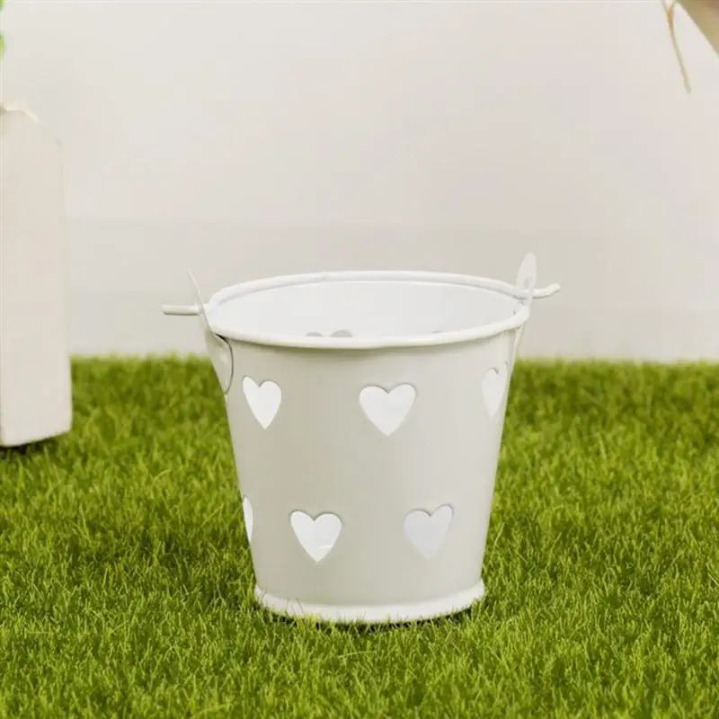 6 шт полые ведра сердца шоколадный подарок конфетная коробка для детского душа