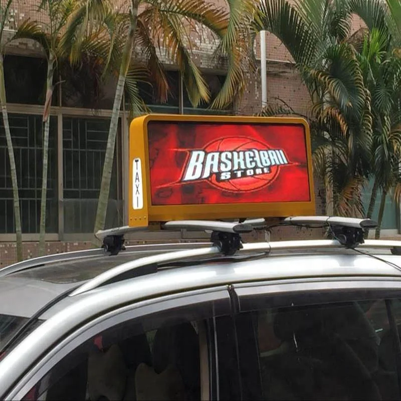 

P2.5 double sided taxi advertising screen led outdoor display video