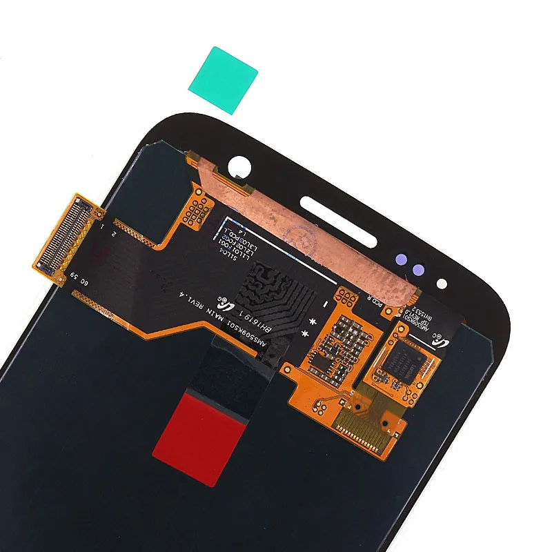 Для Samsung S7 ЖК-экран дигитайзер сборка новый синий/золотой/серебристый/белый класс