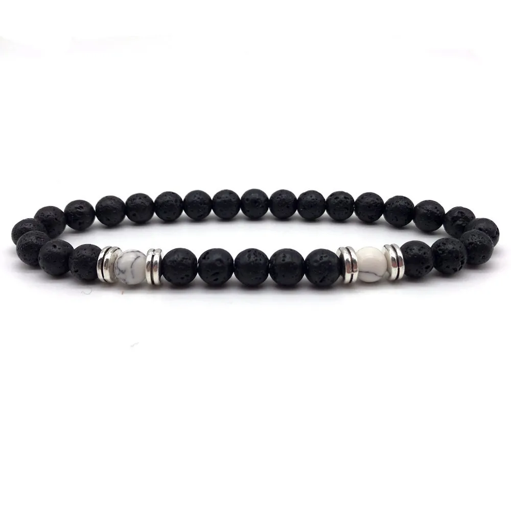 2019 аксессуары для ювелирных изделий в виде чакр натуральные 6 мм лавовые камни