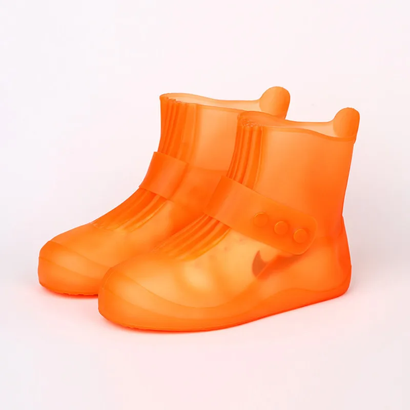 

Adult Kid Outdoor Portable PVC Waterproof Student Shoes Hiking Camping Fishing Seaside Water Resistance Non-slip Rain Aqua Boots