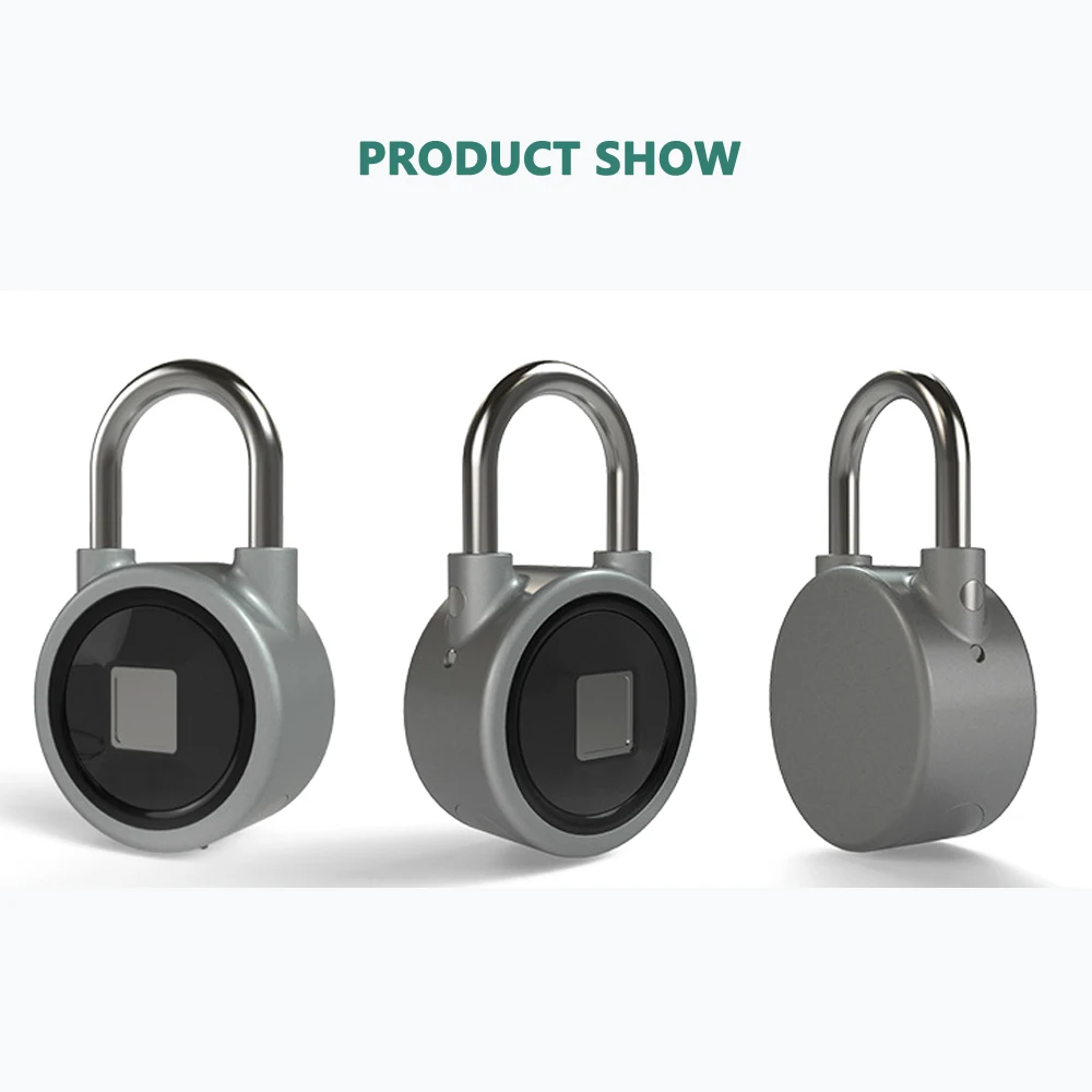 WaterproofIP65 бесключевая портативная Bluetooth умная блокировка отпечатков пальцев замок