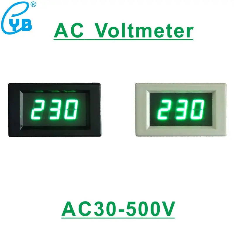 AC 30 500 В 0 56 &quotсветодиодный цифровой вольтметр измеритель напряжения вольт