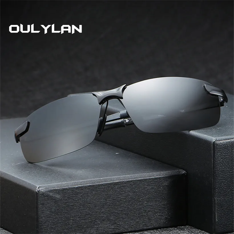 Солнцезащитные очки Oulylan Мужские поляризационные Классические Солнечные в